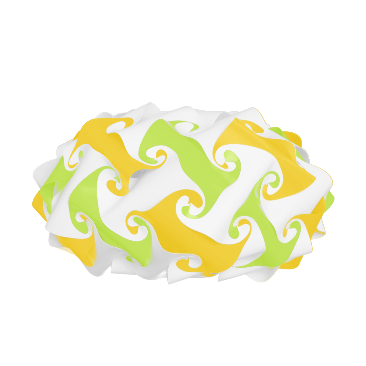 Saucer (Yellow & Lime & White)