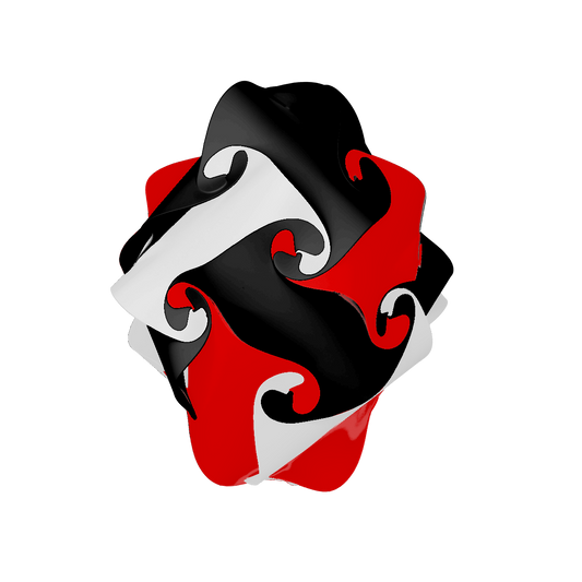 Rose (Red & Black & White)