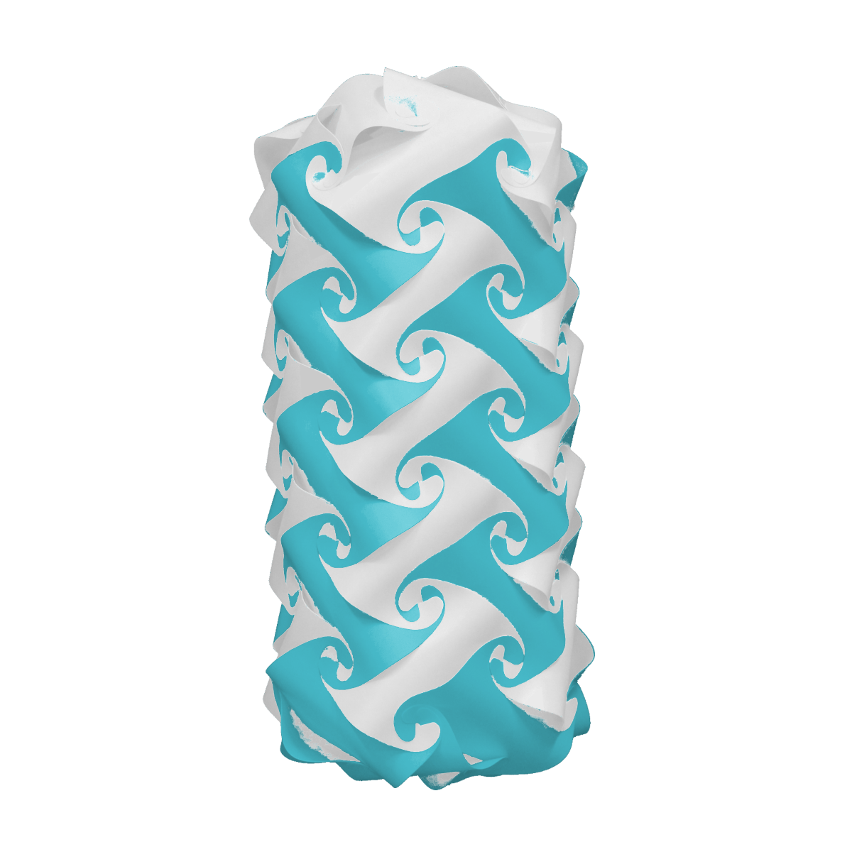 Pilier (Turquoise & Blanc)