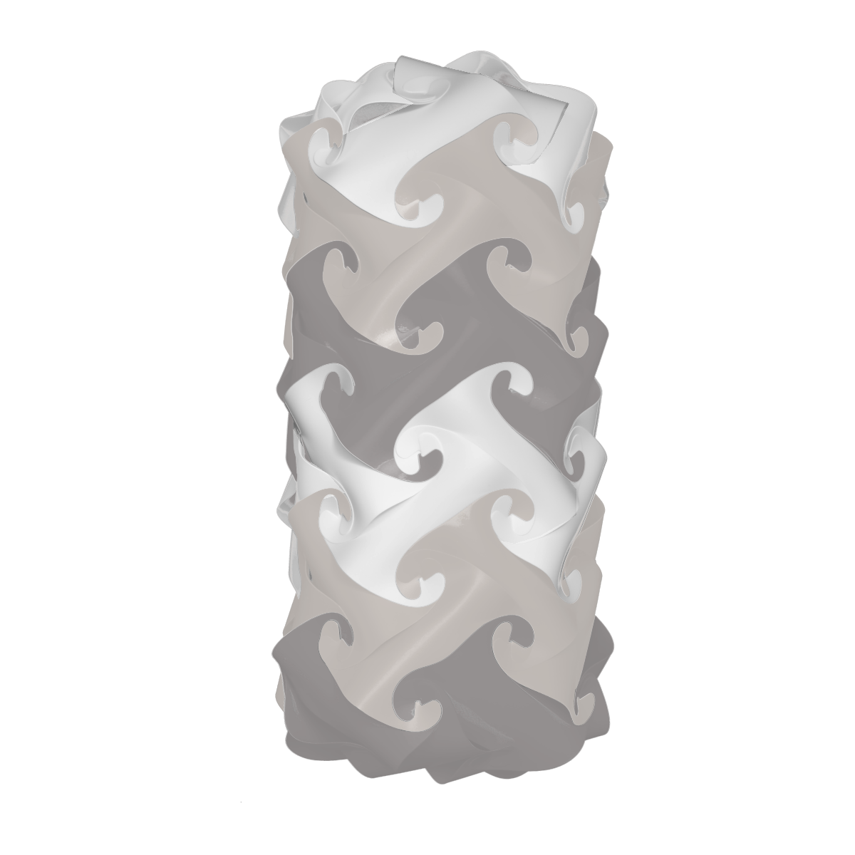 Pilier (Beige & Gris & Blanc)