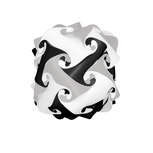 Drum (Grey & Black & White)