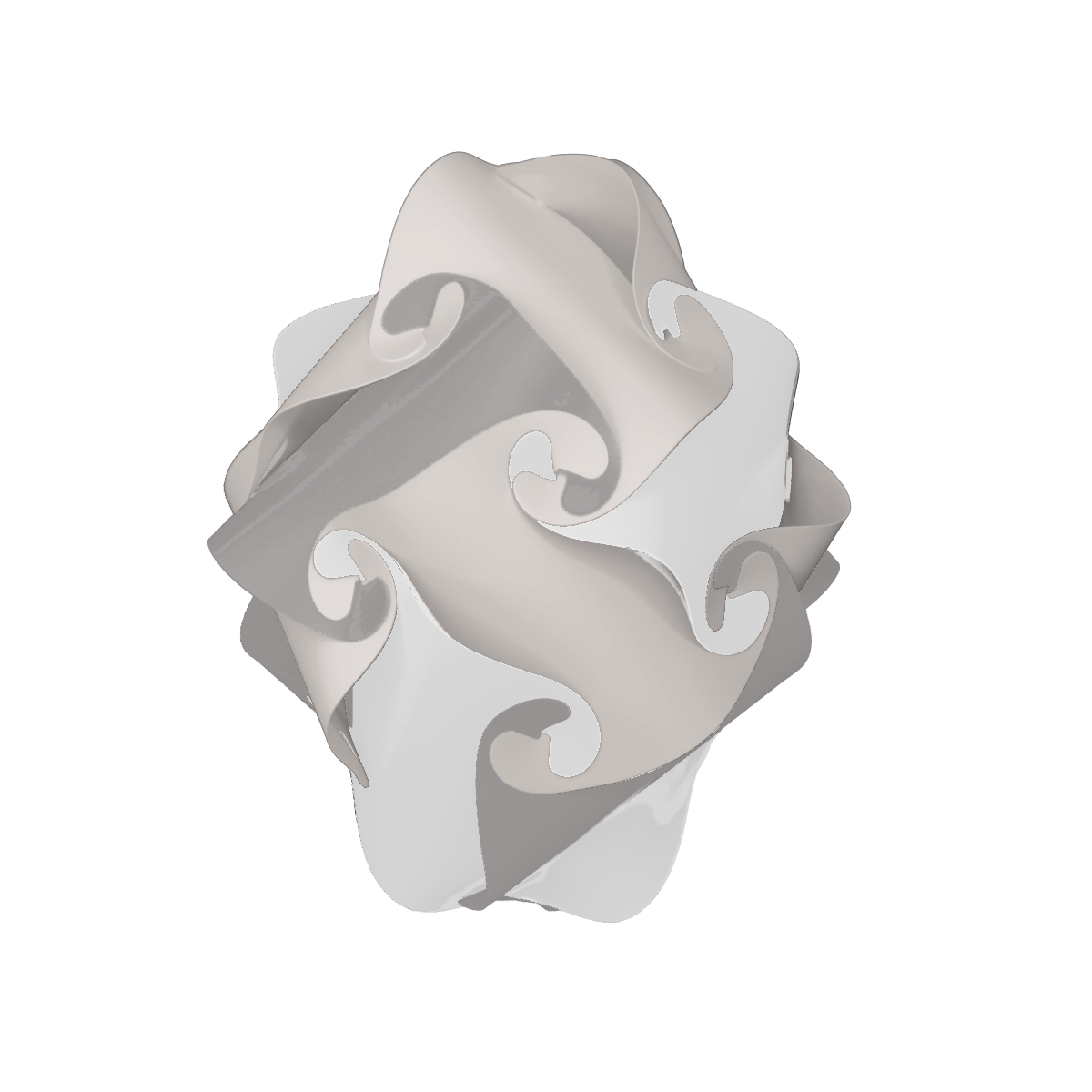 Rose (Grey & Beige & White)