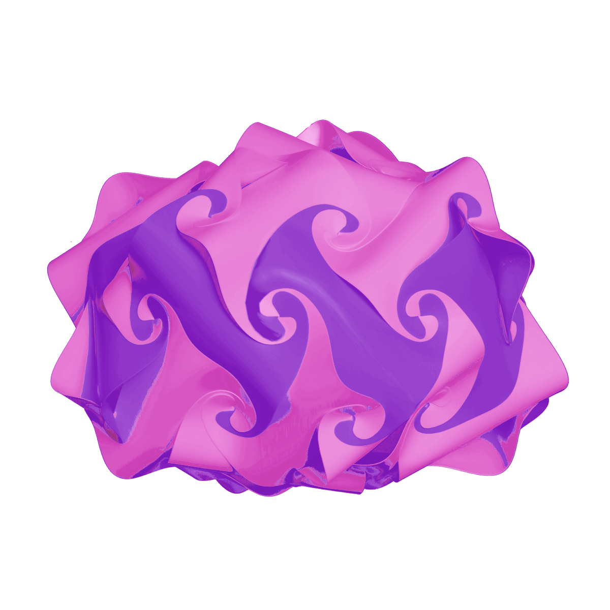 Couronne (Mauve & Rose)