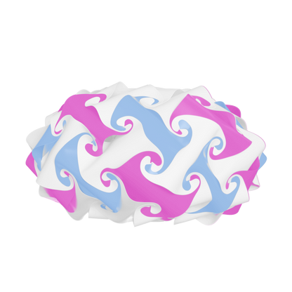 Saucer (Lavander & Pink & White)