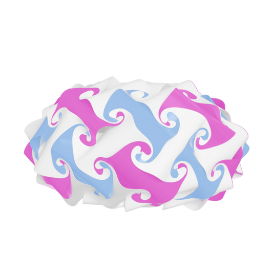 Saucer (Lavander & Pink & White)