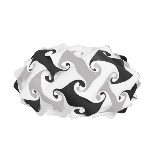Soucoupe (Gris & Noir & Blanc)