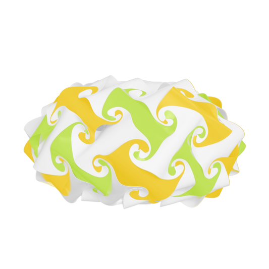 Soucoupe (Jaune & Lime & Blanc)
