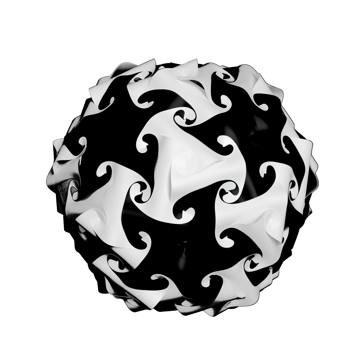 Globe (Noir & Blanc)