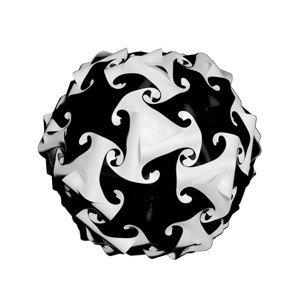 Globe (Noir & Blanc)