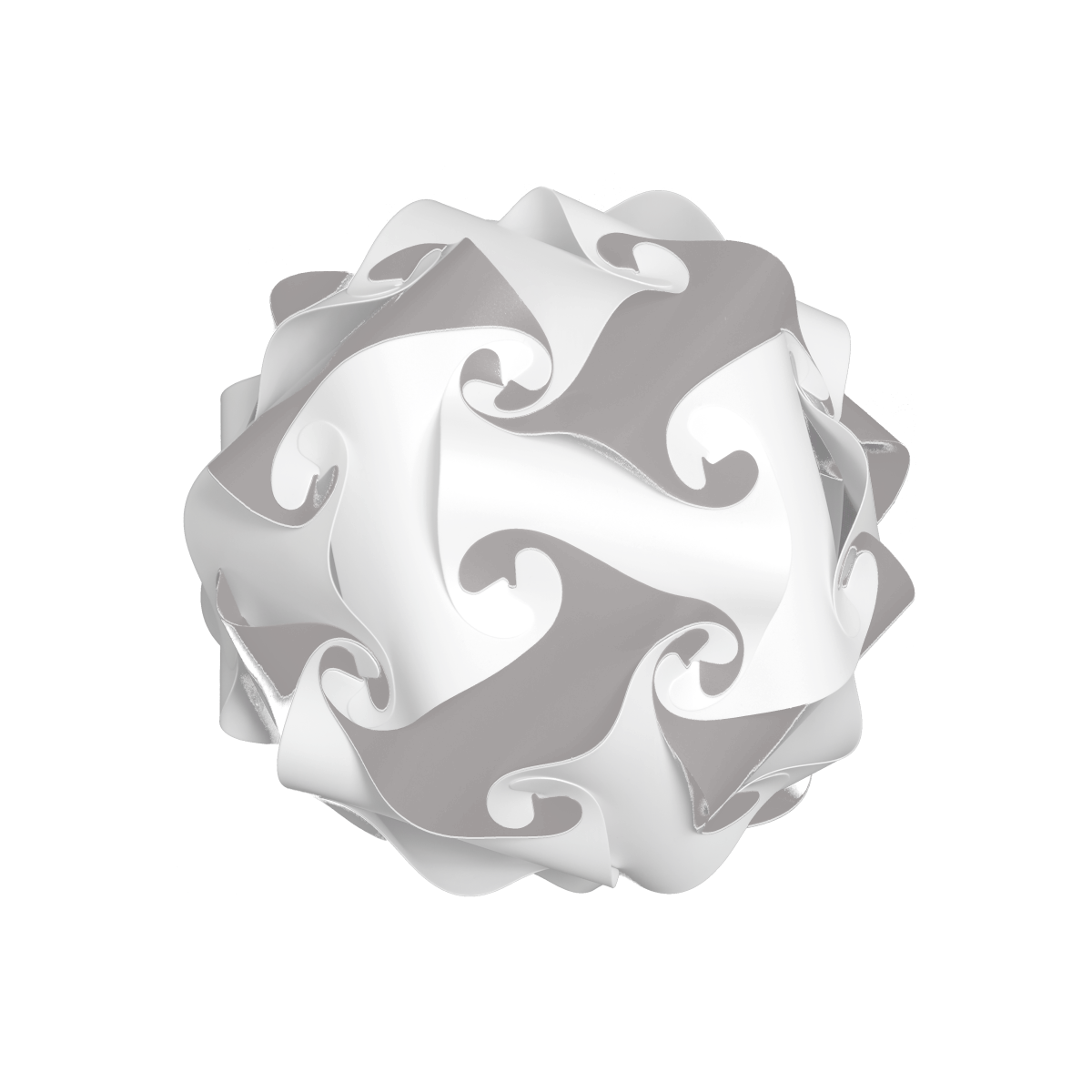 Sphère (Gris & Blanc)
