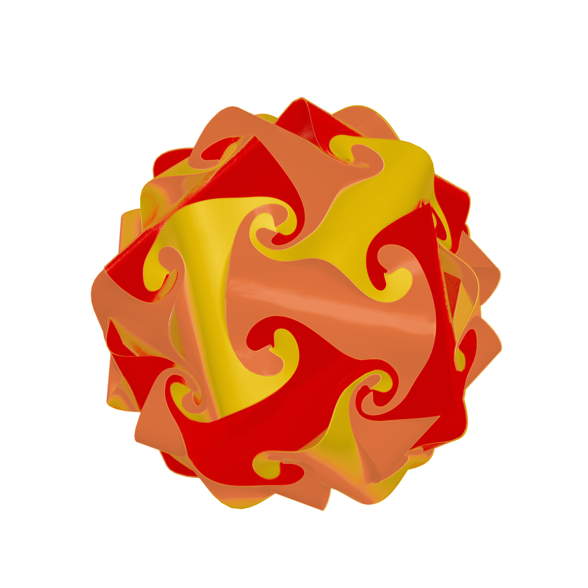 Sphere (Yellow & Orange & Red)