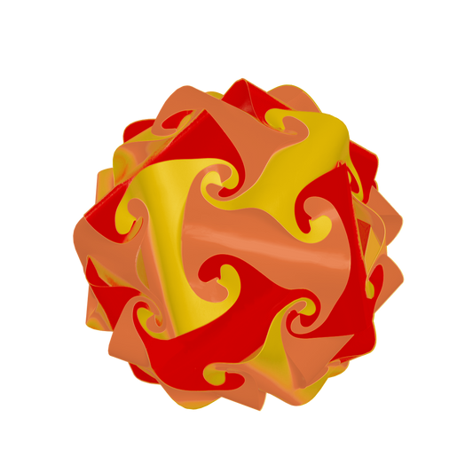 Sphère (Jaune & Orange & Rouge)