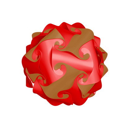 Sphere (Brown & Red)