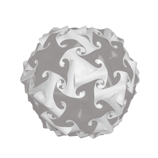 Globe (Grey & White)
