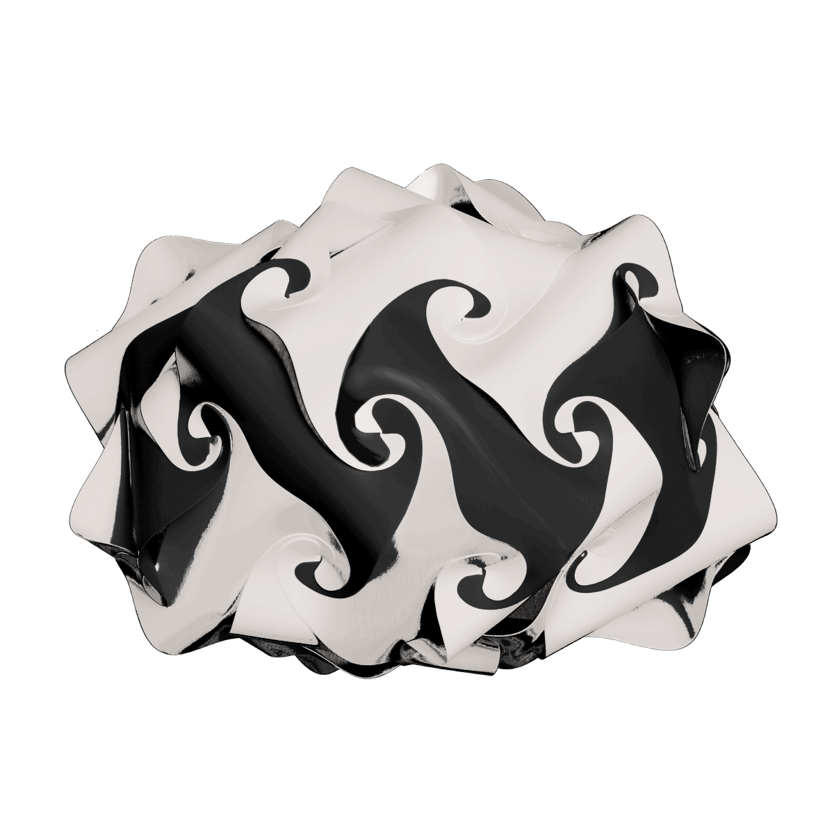 Couronne (Beige & Noir)