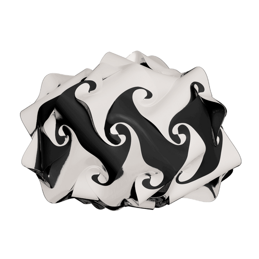 Crown (Beige & Black)
