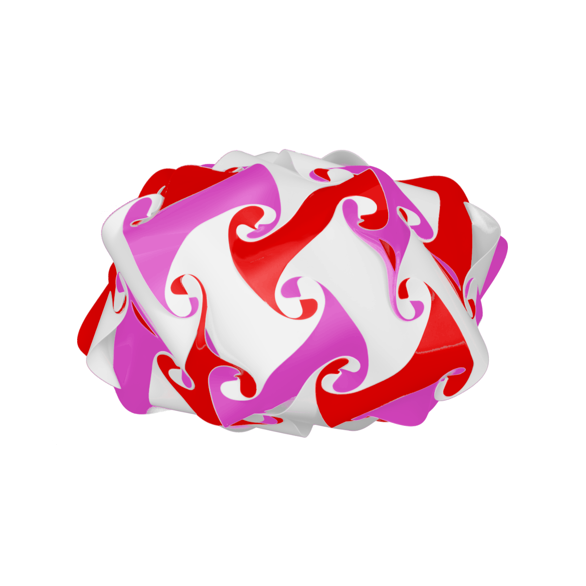 Crown (Pink & Red & White)