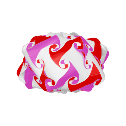Crown (Pink & Red & White)