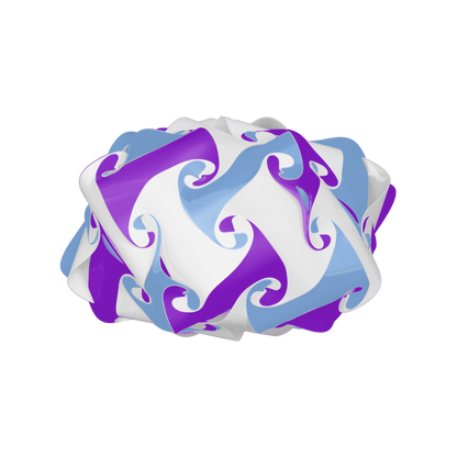 Couronne (Lavande & Mauve & Blanc)