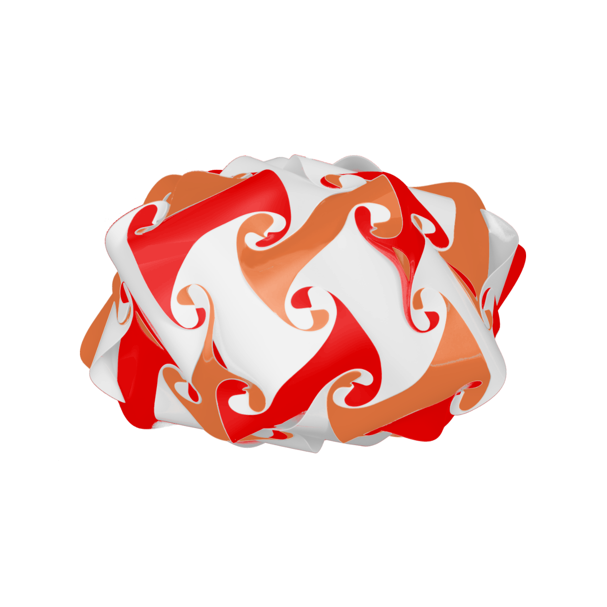 Crown (Red & Orange & White)
