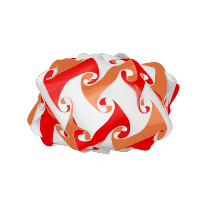 Crown (Red & Orange & White)