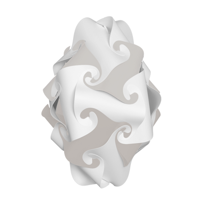Flower (Beige & White)