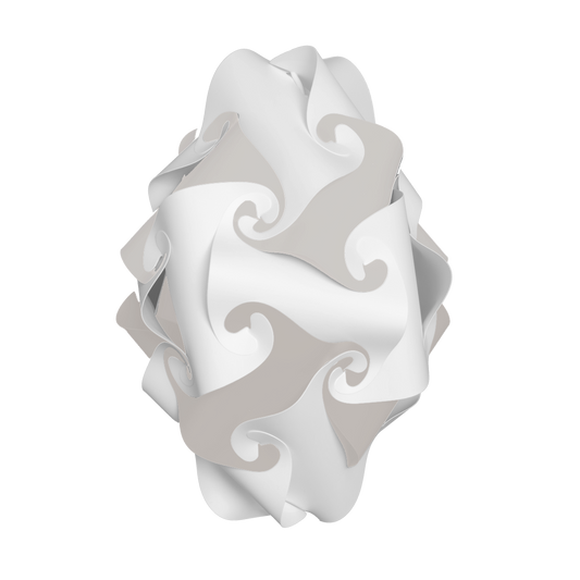 Flower (Beige & White)
