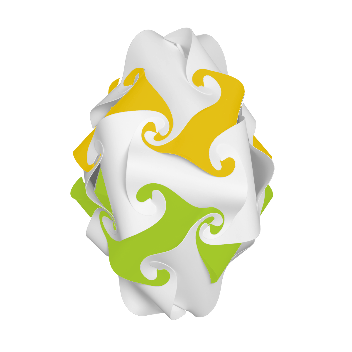 Fleur (Jaune & Lime & Blanc)