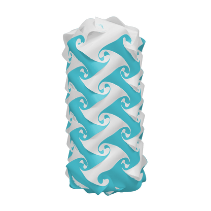 Pillar (White & Turquoise)