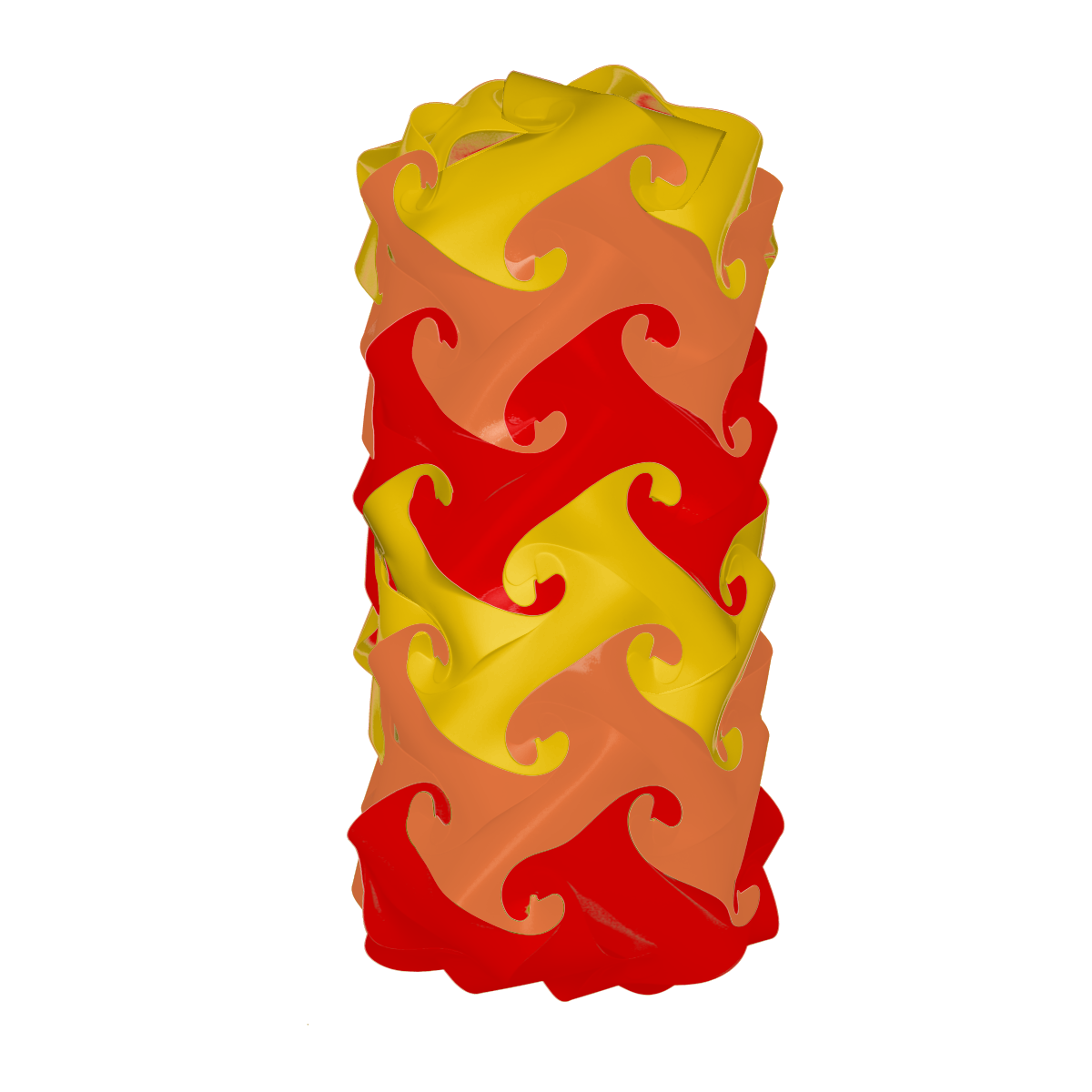 Pillar (Yellow & Orange & Red)