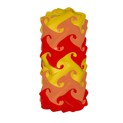 Pillar (Yellow & Orange & Red)