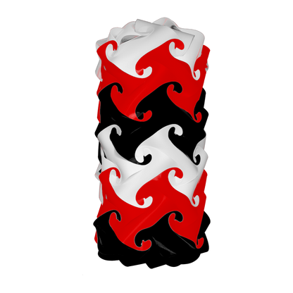 Pillar (White & Red & Black)