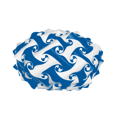 Nuage (Bleu fonçé & Blanc)