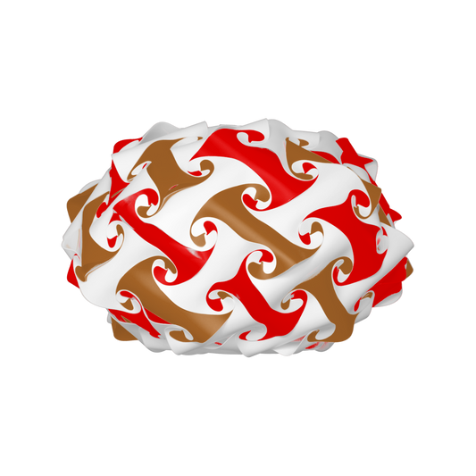 Cloud (Red & Brown & White)