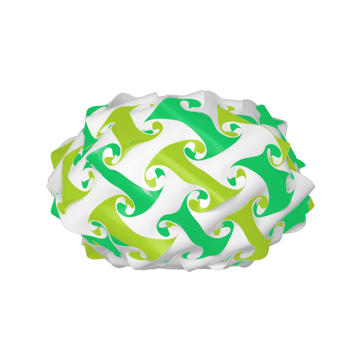 Nuage (Vert & Lime & Blanc)