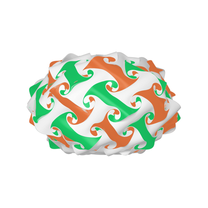 Cloud (Green & Orange & White)