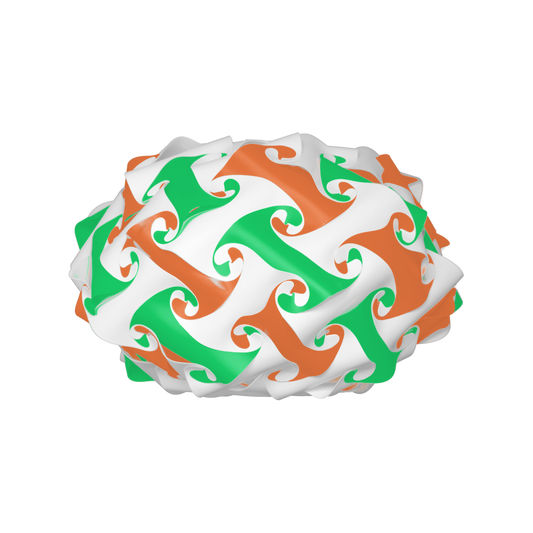 Cloud (Green & Orange & White)
