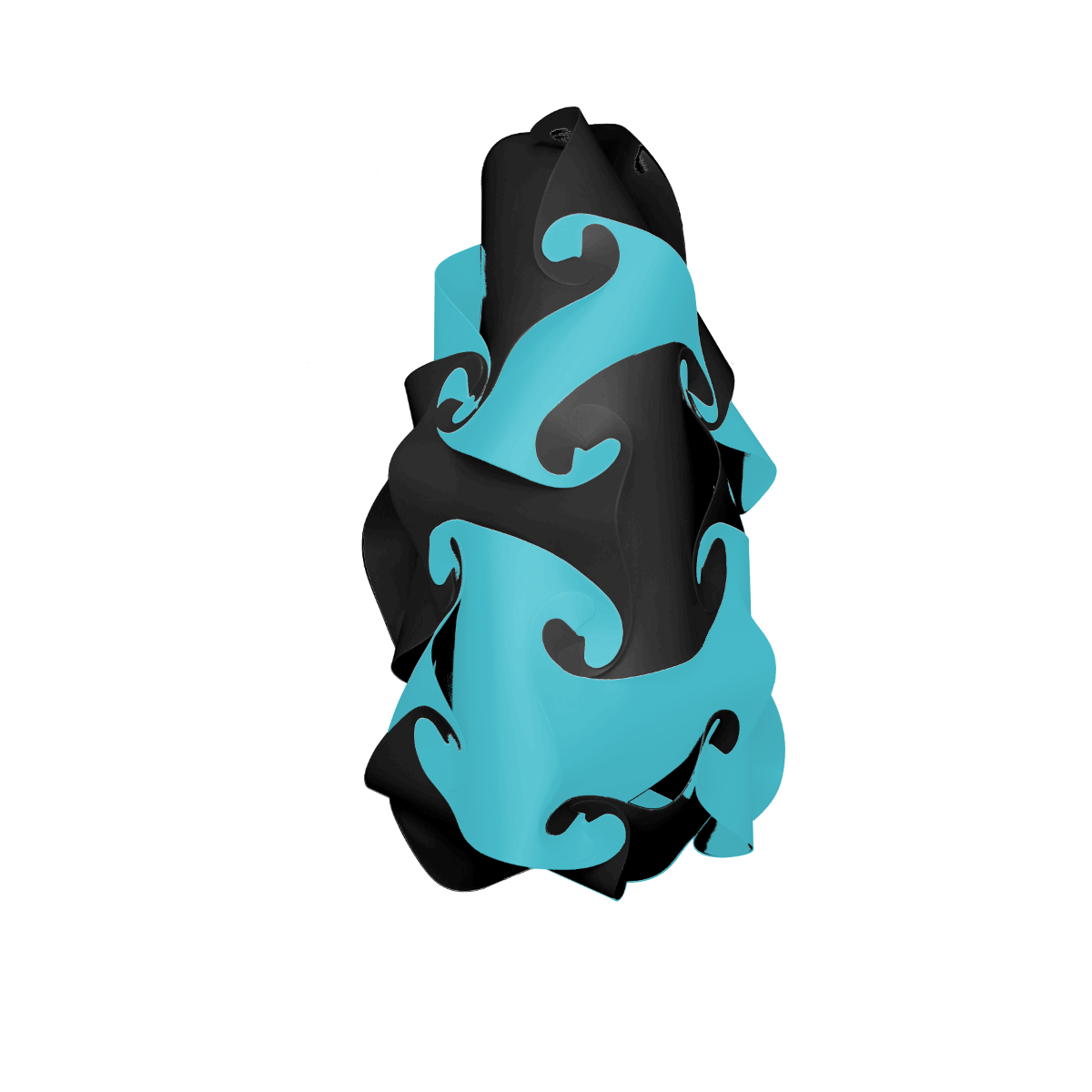 Menhir (Black & Turquoise)