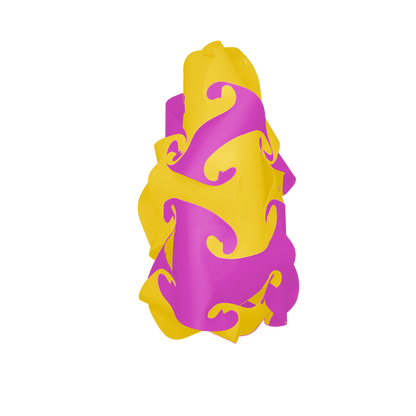 Menhir (Jaune & Rose)