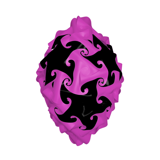 Crystal (Black & Pink)