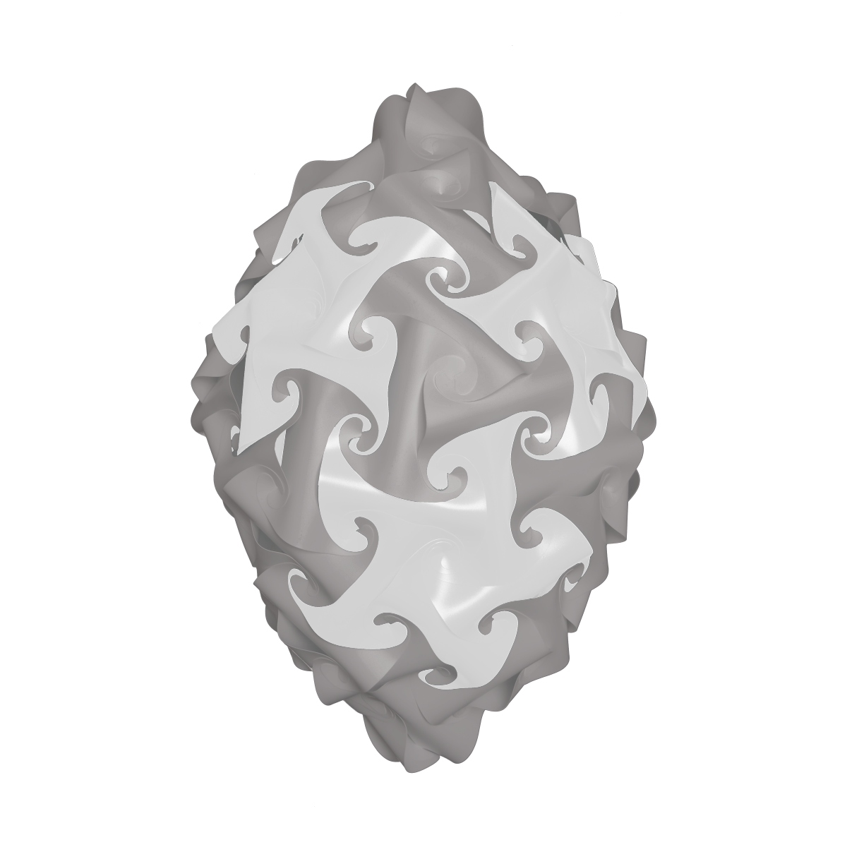 Crystal (White & Grey)