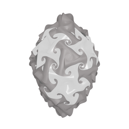 Crystal (White & Grey)