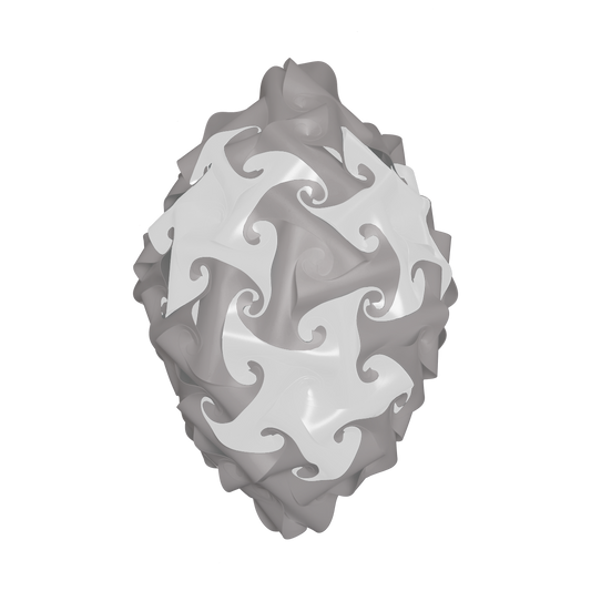 Crystal (White & Grey)