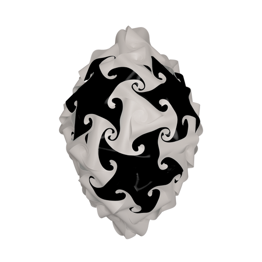 Crystal (Black & Beige)