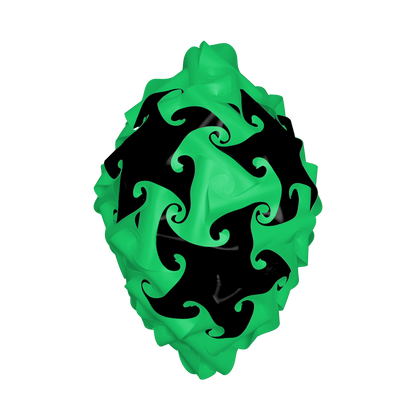Cristal (Vert & Noir)