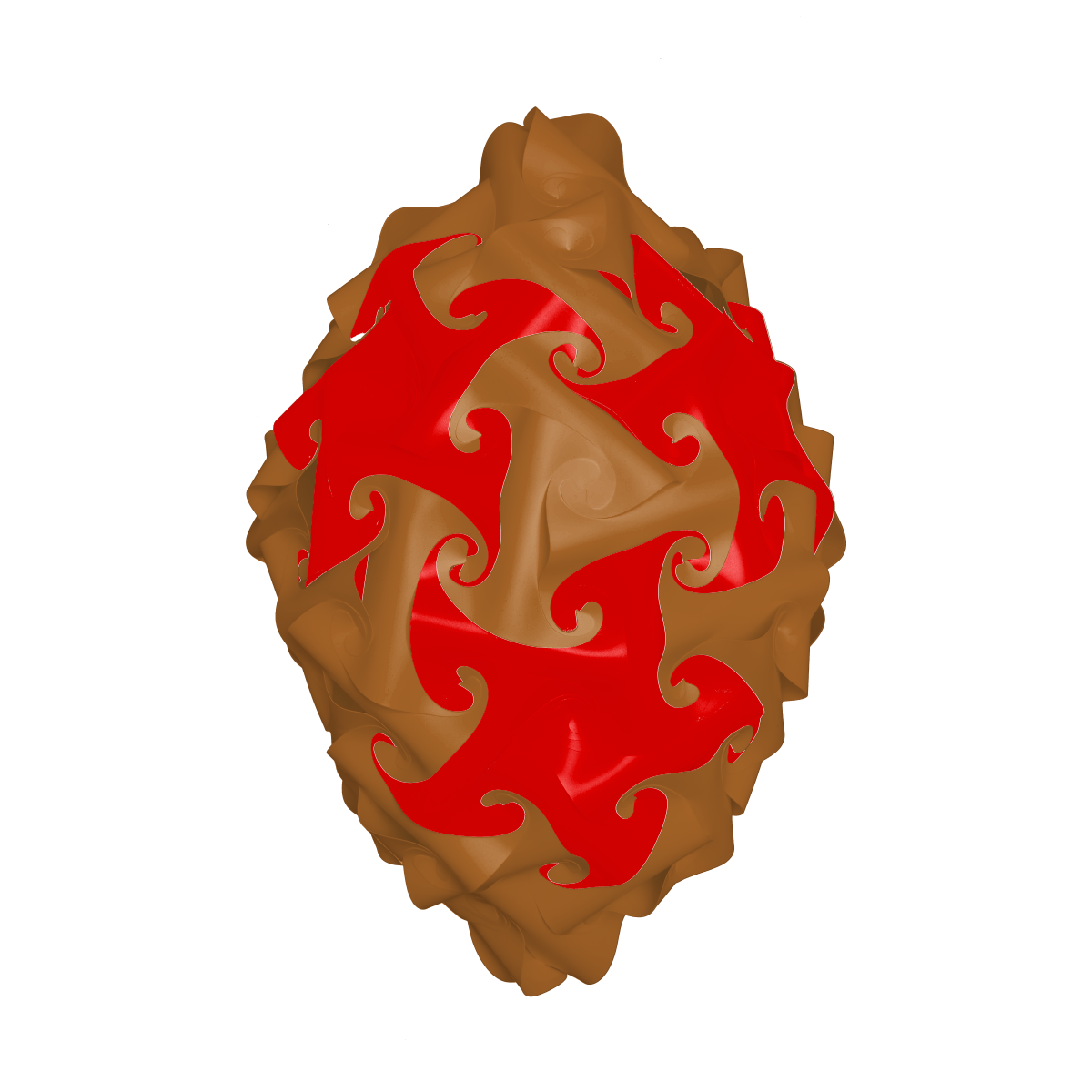 Crystal (Red & Brown)