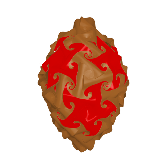 Crystal (Red & Brown)