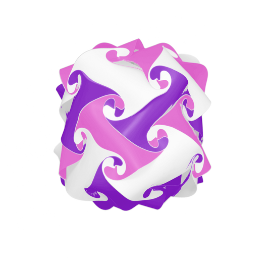 Tambour (Rose & Mauve & Blanc)