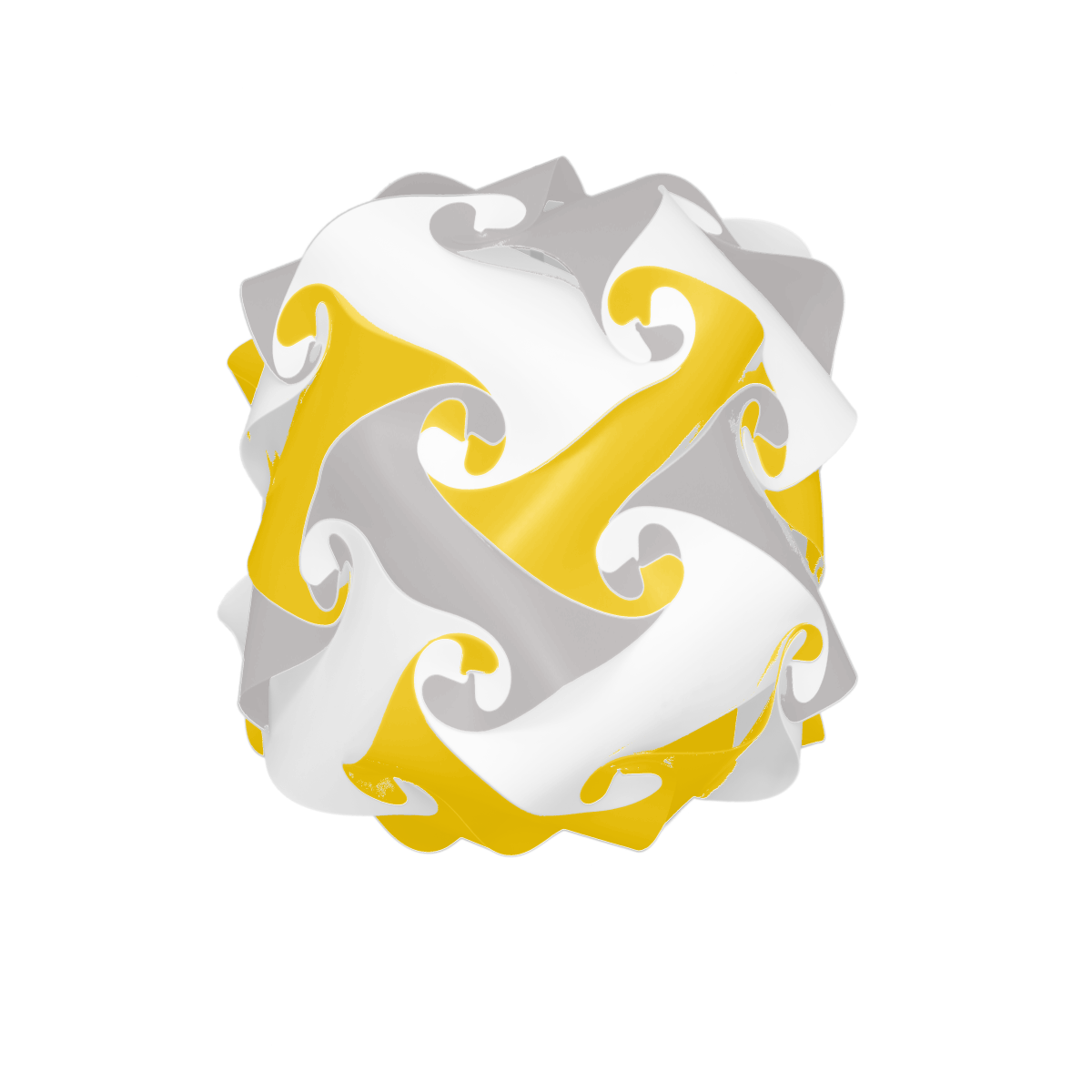 Tambour (Jaune & Gris & Blanc)