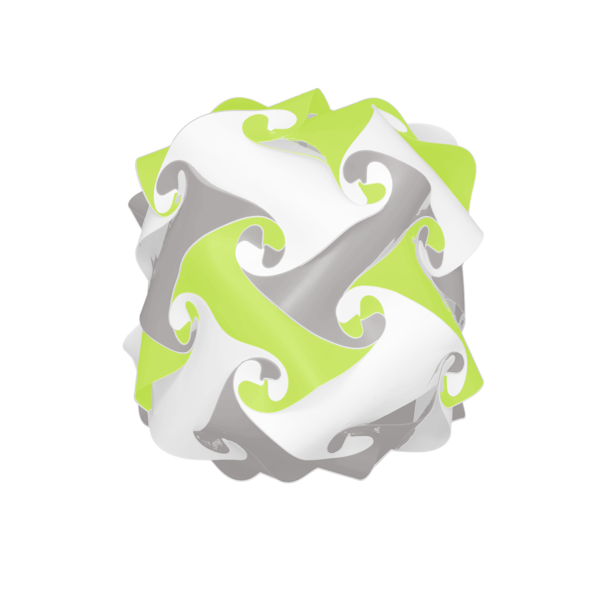 Tambour (Lime & Gris & Blanc)